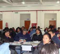 2016. Capacitación a directivos y docentes de La Quiaca