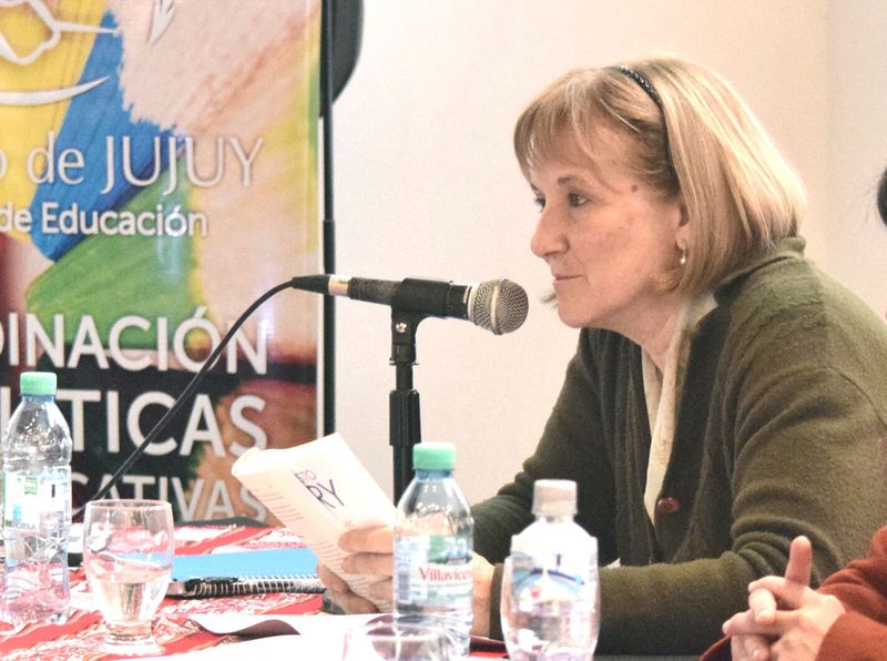 Alejandra Mollom, coordinadora de Políticas Educativas